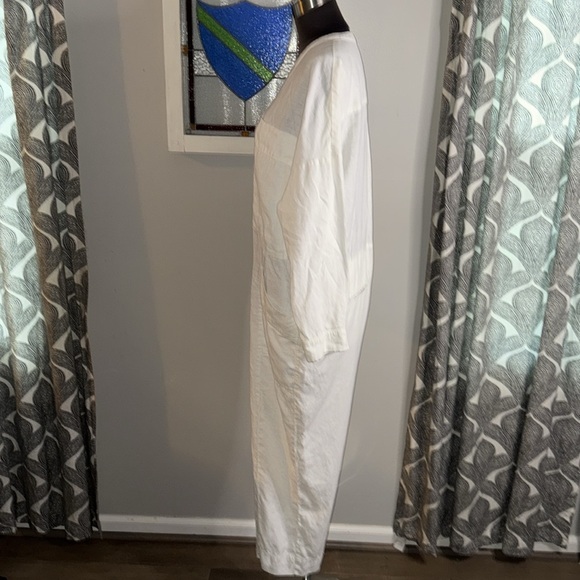 Whistles White Linen Cropped Jumpsuit - Picture 4 of 11